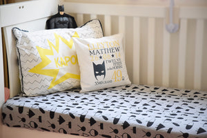 Cotton jersey fitted crib sheets made using 100% GOTS organic cotton, super soft, lightweight, breathable, crease free, fits standard crib mattress