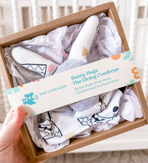 baby shower gift bunny baby security blanket