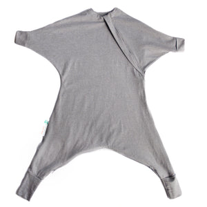 Cozy Toddler sleepsuit, the ultimate toddler pyjamas, has full inner leg zipper for easy diaper changes, no need to take off the entire suit.