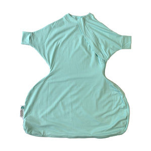 Baby sleep sack for babies wearing a hip harness due to hip dysplasia