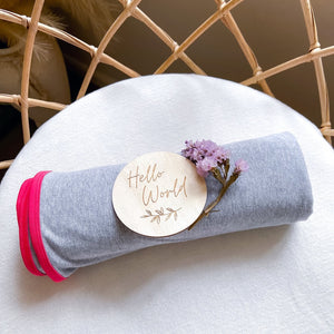 Koala Hugs newborn swaddle wrap helps calm startle reflex for sleeping baby