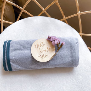 Koala Hugs newborn swaddle wrap helps calm startle reflex for sleeping baby