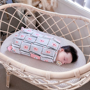 Koala Hugs newborn swaddle wrap helps calm baby's startle reflex