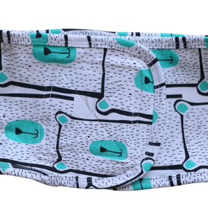 Extra Hugs baby belly band for security for startle reflex support