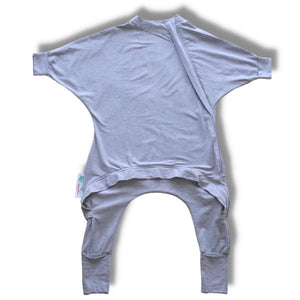 Sleepy toddler onesie sleep suit designed for active toddlers who are not yet ready to sleep with blankets