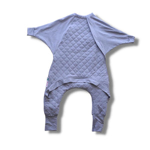 Sleepy toddler onesie sleep suit designed for active toddlers who are not yet ready to sleep with blankets