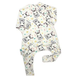 Sleepy toddler onesie suit for active toddlers that are not yet ready to sleep with blankets