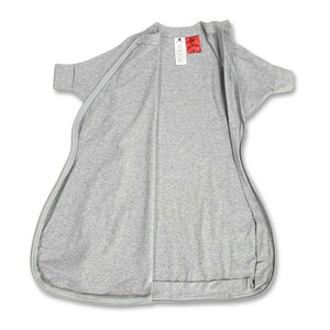 Easy to wear organic baby sleep sack with two way zipper