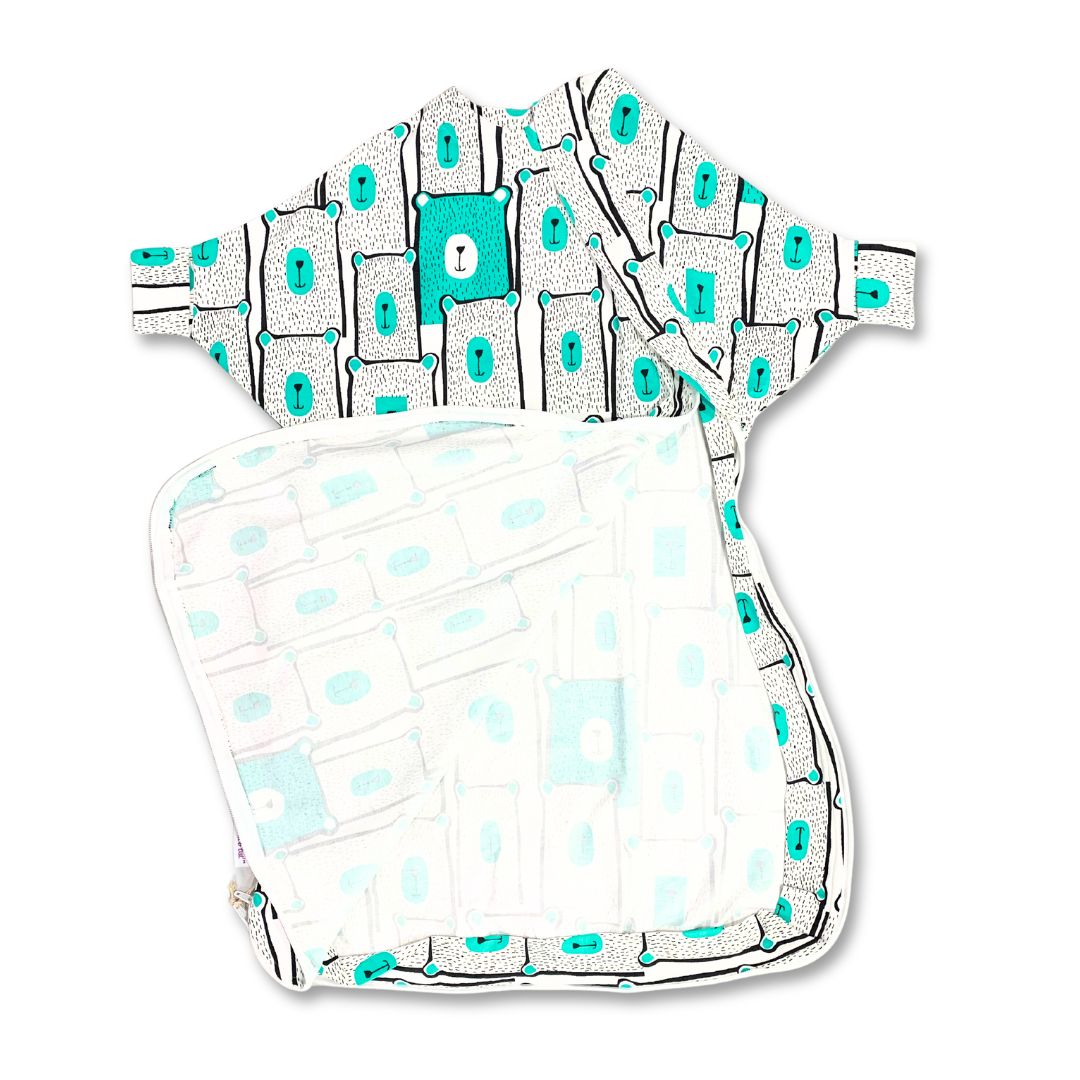 Organic baby sleep sack for all seasons