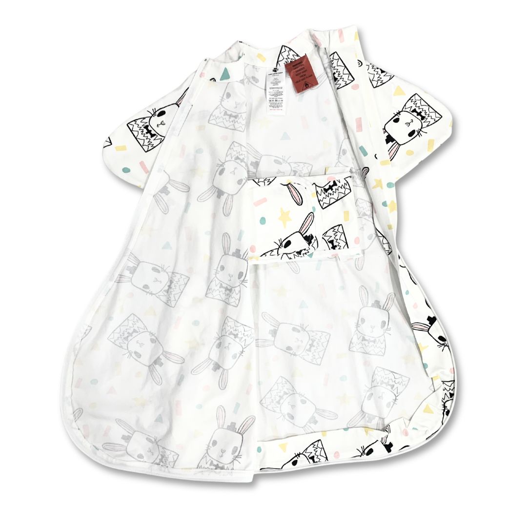 All seasons baby swaddle sack for easy transitioning 