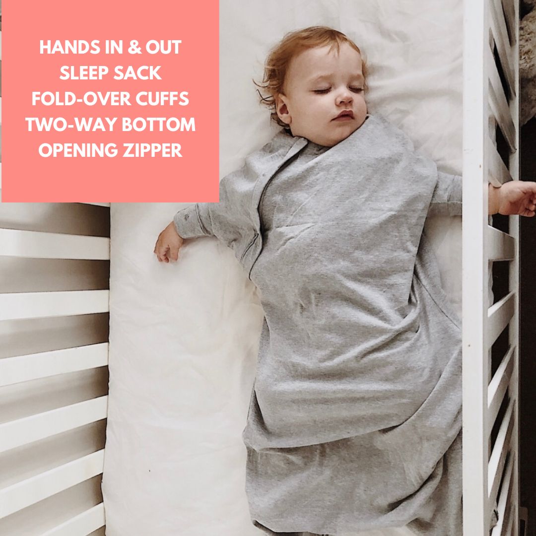 baby sleep sack for transitioning to free arms