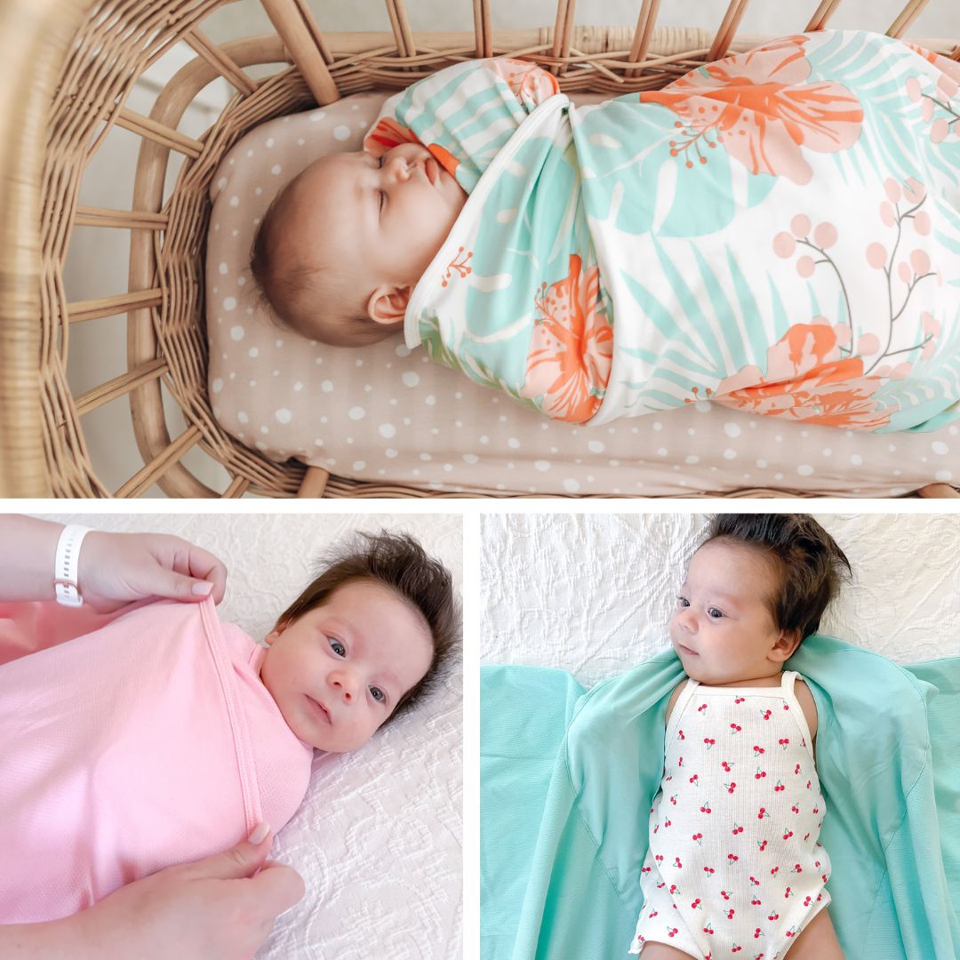 Newborn swaddle blanket that keep babies sleeping longer