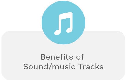 Benefits of the sound and music tracks on the Aroma Snooze for bedtime