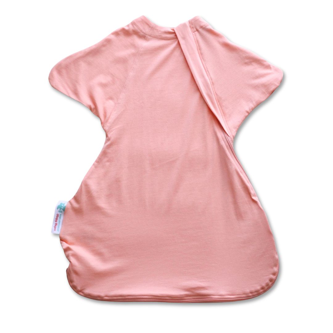 Summer Baby Sleep Sack Pink with Belly Band Baby Loves Sleep Co BABY LOVES SLEEP co