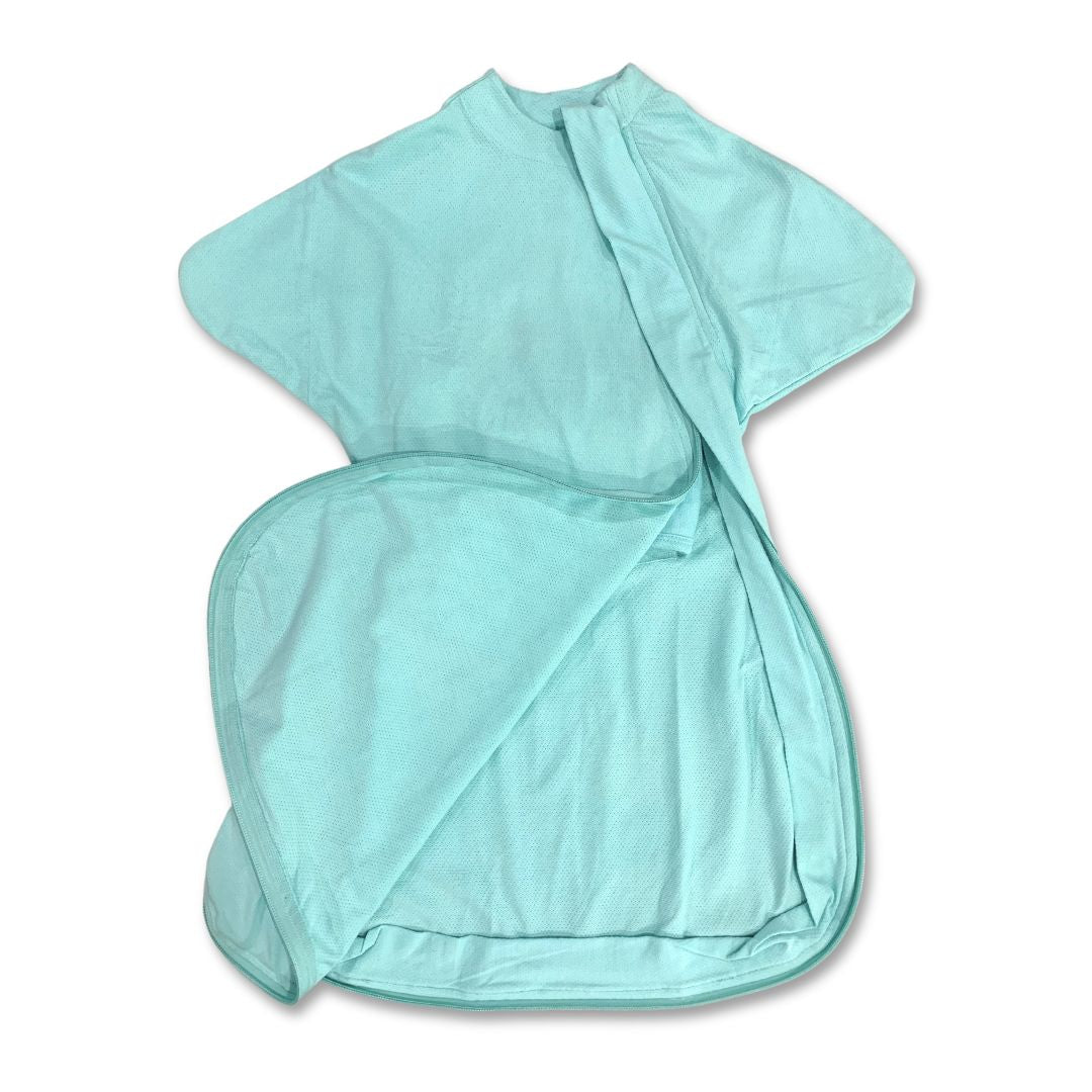 Baby swaddle sleep sack for summer keeps baby sleeping cool in summer