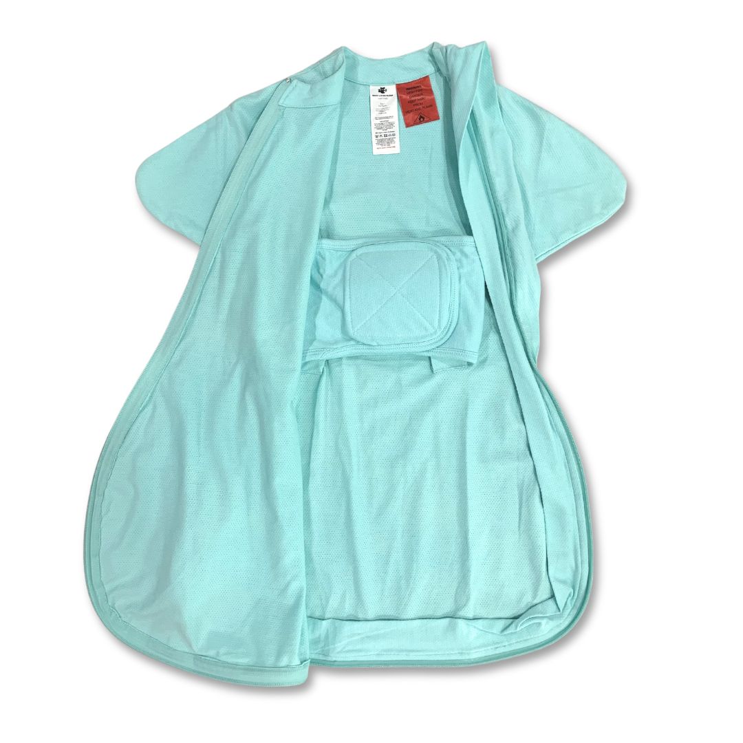 summer sleep sacks for infants Summer Baby Sleep Sack (Mint) | Baby Loves Sleep Co