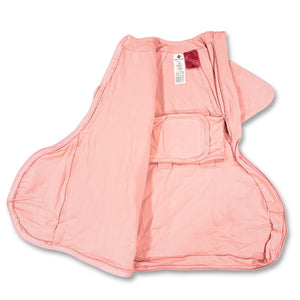 Winter baby swaddle sack with belly band for extra support