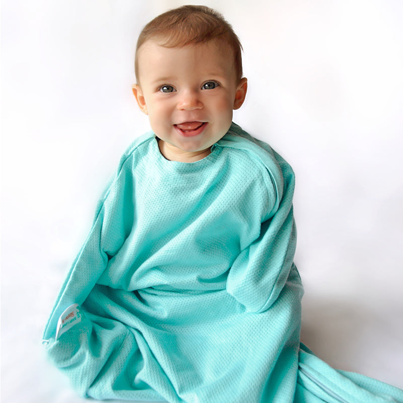 summer sleep sacks for infants Summer Baby Sleep Sack (Mint) | Baby Loves Sleep Co