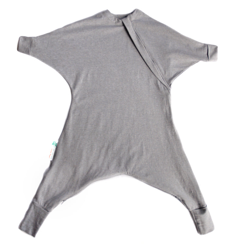 Cozy Toddler sleepsuit, the ultimate toddler pyjamas, has full inner leg zipper for easy diaper changes, no need to take off the entire suit.