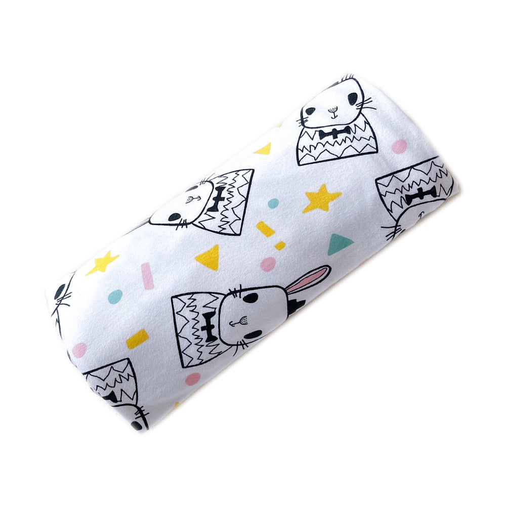 Koala Hugs newborn swaddle wrap helps calm startle reflex for sleeping baby