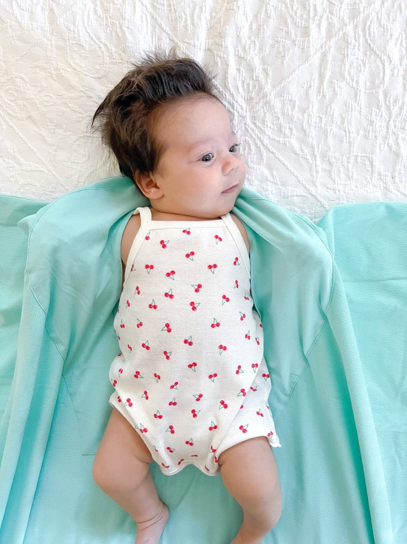 summer infant newborn swaddle Koala Hugs Newborn Swaddle Blanket with Arms Pocket - Cool Mint (Summer)