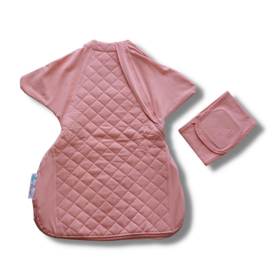 The gentle approach to swaddle transitioning, perfect for tummy rollers