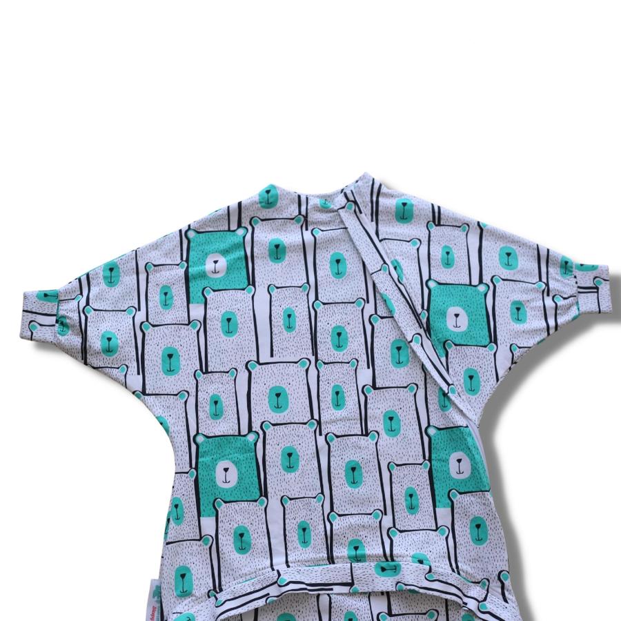 Sleepy Toddler Onesie Suit - Minty Bears (All Year Round)