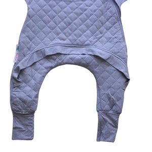 Sleepy toddler onesie sleep suit designed for active toddlers who are not yet ready to sleep with blankets