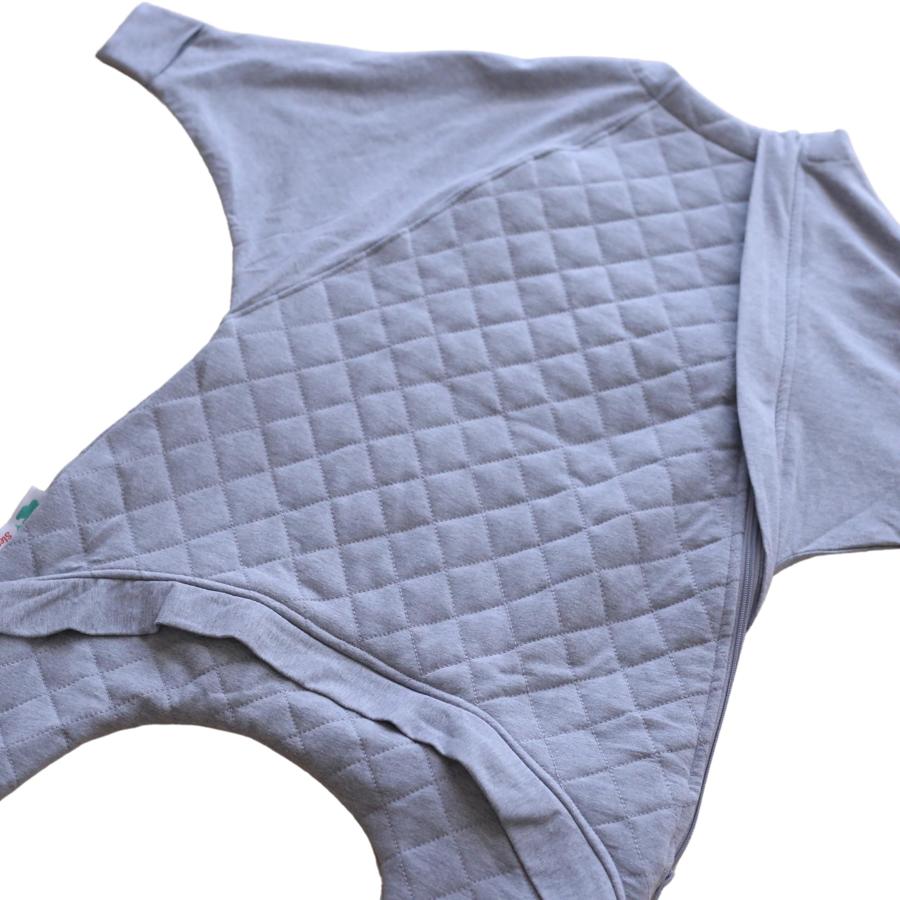 Sleepy toddler onesie sleep suit designed for active toddlers who are not yet ready to sleep with blankets