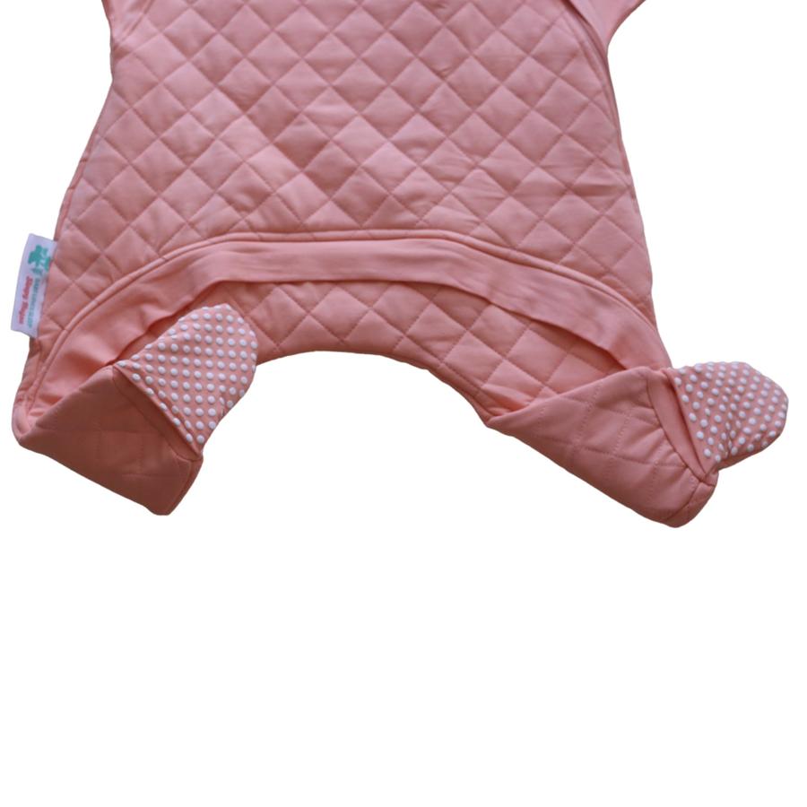 Sleepy Toddler Onesie Suit - Peach Pink (Winter