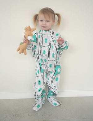 Toddler onesie sleep pyjamas