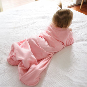 Summer baby sleep sack safe for rolling